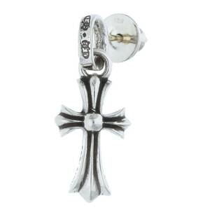 クロムハーツ Chrome Hearts BBY F PPRCHN/ベイビーファットドロップ シルバーピアス 中古 NO05