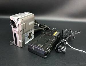 デジタルビデオカメラ チャージャー付き Victor ビクター GR-DVX33 miniDV 231020-126