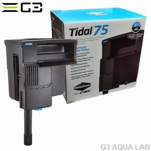 シーケム Tidal75 高性能外掛けフィルター（対応水量：300Ｌ・ポンプ流量1500 L/H）