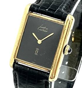 Cartier カルティエ マストタンクヴェルメイユ 手巻き 腕時計 6 205772 ベルト非純正 アンティークの為精度保証無し
