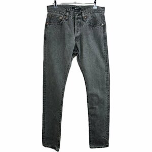 A929■極美品■Johnbull ジョンブル■定価19000円　オーセンティックスリムジーンズ　ブラックデニム■30サイズ　11816　メンズ　ボトムス