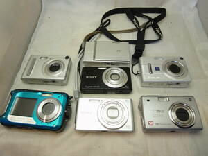 デジタルカメラ 7台 おまとめ ● S-01