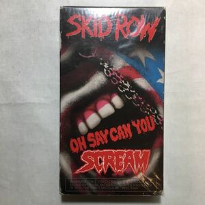zvd-02♪スキッド ロウ/Skid Row/Oh Say Can You Scream [Import][VHS]ビデオ 100分 1990/3/20