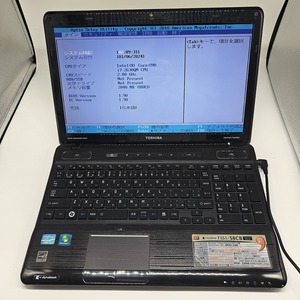 【東芝】T551/58CB　Core i7 2630QM　メモリ4GB 動作未確認　ジャンク扱い