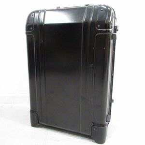 美品 ZERO HALLIBURTON ゼロハリバートン Geo Aluminum | Spinner Carry-On 19inch 31L 2輪 アルミニウム スーツケース ブラック