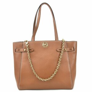 マイケルコース Michael Kors ショルダーバッグ トートバッグ レザー ブラウン a0137