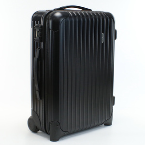 中古リモワRIMOWA 851.52.10 サルサ ポリカーボネート キャリーケース 851.52.10 ブラック系 ランク：AB us-2