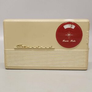 昭和レトロ スタンダード携帯ラジオ 真空管ラジオ ポータブルラジオ SR-130 アンティーク ヴィンテージ ジャンク Z5656