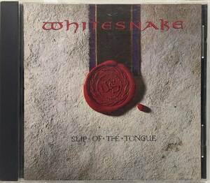 【プレ対象】 CD ★ WHITESNAKE ★ SLIP OF THE TONGUE ★ 1989年 ★ 輸入盤中古品
