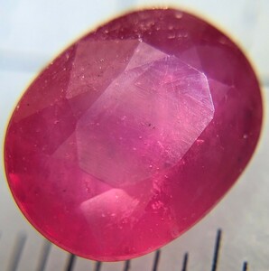 天然ルビー 2.89ct 天然石 ルース jewelry RUBY 希少宝石 裸石 パワーストーン お守り 宝石 鋼玉 誕生石 売り切り 卸 ブラッドレッドカラー