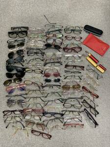 サングラス メガネ 眼鏡 フレーム めがね まとめ グッチ バーバリー ディオール ハズキ フェンディ など　約84本
