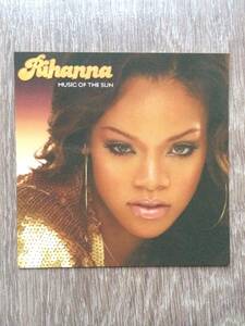 リアーナ Rihanna デビューアルバム 2005年 ミュージック・オブ・ザ・サン Music of the Sun 販促 ノベルティ 非売品 ステッカー