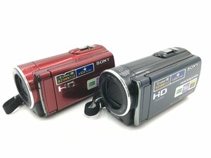 ♪▲【SONY ソニー 2010年製】デジタルビデオカメラ 2点セット HDR-CX170 まとめ売り 0418 8