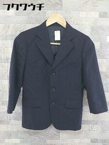 ◇ J.PRESS Jプレス シングル 3B キッズ 子供服 長袖 テーラードジャケット サイズ140A ネイビー メンズ