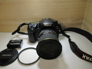 ☆PENTAX デジタル一眼カメラ smc DA 1:2.8 16-50 77㎜レンズセット(K20D-W)1460万画素 難あり④!!