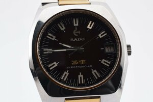ラドー エレクトロソニック デイト クオーツ メンズ 腕時計 RADO