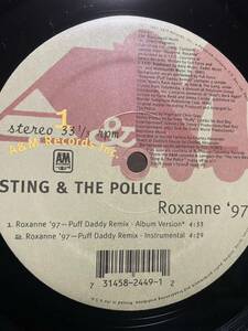 美盤　STING & THE POLICE / Roxanne 