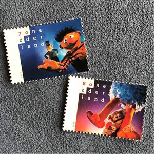 外国切手・オランダ「セサミストリート」★1996年発行・長期保管品