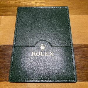 2605【希少必見】ロレックス カードケース Rolex