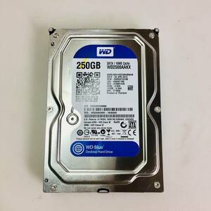 □23946時間 WesternDigtal WD Blue WD2500AAKX 3.5インチHDD 『正常判定』 250GB