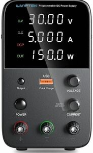 電圧＆電流安定電源 DC 電源調整可能な 30V 10A ラボプログラマブルスイッチング電源金メッキ陽極酸化電源 