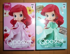 ☆ディズニー☆　Q posket Disney Characters -Ariel Princess Dress-（全２種）
