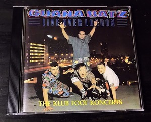 Guana Batz グアナバッツ Live Over London ライブ盤 1992年 CD サイコビリー ネオロカ ロカビリー メテオス Meteors ロンドンナイト