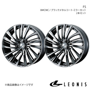 LEONIS/FS デリカD:5 CV5W アルミホイール2本セット【17×7.0J 5-114.3 INSET42 BMCMC】0039977×2