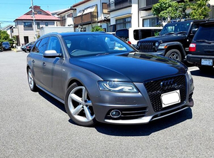 車検半年付き☆諸費用なし☆アウディA4アバント Sライン ターボ☆2011年式☆7万km☆TFSI☆マットグレーラッピング☆Bluetooth