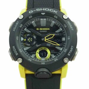 CASIO G-SHOCK カシオ ジーショック GA-2000 アナログ デジタル カーボンコアガード 日常生活用強化防水 20BAR ウオッチ【美品】【中古】