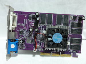 ◆即決有◆ NVIDIA GeForce4 MX440 8X 64MB AGP ビデオカード /未チェック ジャンク品