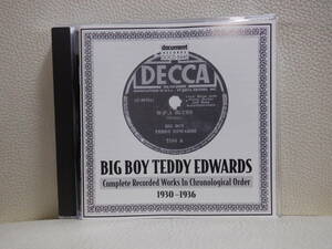 [CD] BIG BOY TEDDY EDWARDS / 1930 - 1936