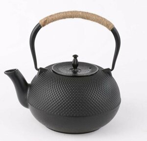 新品★在庫わずか★鉄瓶 1.8L大容量 鋳鉄製ティーポット純粋な手水を沸かして茶を煮る茶具