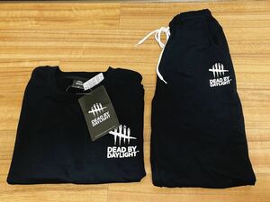 【新品未使用品】Dead by daylight デッドバイデイライト　ルームウェア　上下セット　Mサイズ　アベイル　黒　部屋着