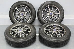 2405【バリ溝】REGNO レグノ GRVⅡ　195/65R15　2020年製　ENKEI エンケイ SMACK CSconcept アルミ　PCD114.3　ノア/セレナ/ステップワゴン