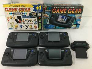 ★☆ケ175 SEGA セガ GG GAME GEAR ゲームギア 本体 6台 まとめ売り TVチューナー付き☆★