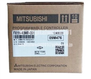 新品【代引★Ｔ番号領収書★税込 東京発】三菱★MITSUBISHI PLC FX1N-40MR-001【６ヶ月保証】