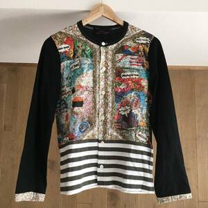 即決 美品 tricot COMME des GARCONS トリココムデギャルソン　 カーディガンM TM