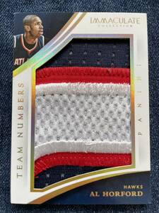 PANINI★2014-15 IMMACULATE COLLECTION★Al Horford★TEAM NUMBERS★デカパッチ2 Patch /21
