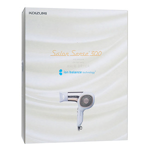KOIZUMI イオンバランスドライヤー Salon Sense 300 KHD-9950/W 未使用 [管理:1150024521]