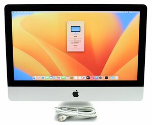 Apple iMac Retina 4K 21.5インチ 2017 Core i5-7400 3GHz 8GB 1TB(HDD) Radeon Pro 555 4096x2304ドット macOS Ventura