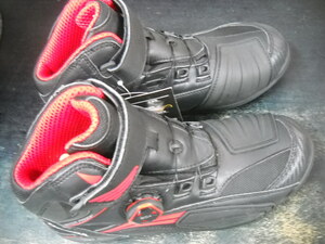 ★未使用 HONDA ホンダ BOA RIDING SHOES 0SYTT-X71-K BOA ライディングシューズ 黒 ブラック 26.0cm ★