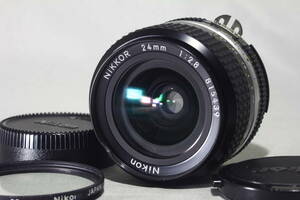 B619◆美品/815ｘｘｘ番◆ Nikon ニコン Ai-s 24mm F2.8