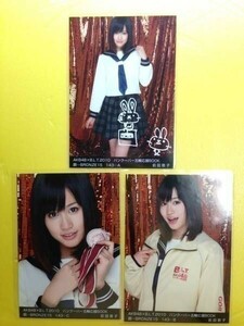 AKB48×B.L.T 2010 バンクーバー 前田敦子 銅 コンプ 写真　A00126