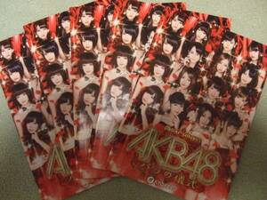 ★パチンコ小冊子AKB48バラの儀式ステッカー付き５冊セット