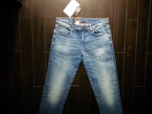 【新品放出】G-STAR RAW♪3301 STRAIGHT♪Authentic Faded Blue♪Azure Stretch Denim♪ジースター♪特大♪W35 L40♪51002 B631 A817