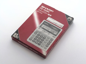 未使用新品★SHARP CS-1128H COMPET コンペット ツインパワー電卓 ソーラー電池 シャープ 送料230円