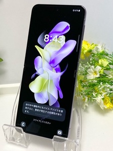 美品 使用少☆ Samsung Galaxy Z Flip 4 5G SM-F721N 8GB/512GB★ 韓国版 SIMフリー デュアルSIM 【送料無料】A5764