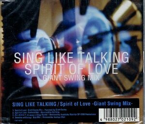 ■ SING LIKE TALKING シング・ライク・トーキング ( 佐藤竹善 / 藤田千章 / 西村智彦 ) [ Spirit of Love ] 新品未開封 CD 送料サービス♪
