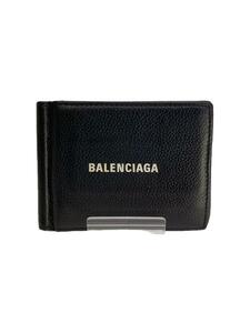 BALENCIAGA◆2つ折り財布/レザー/メンズ